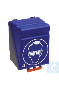 neoLab® Storage Box Maxi with Insert for 12 Safety Goggles
