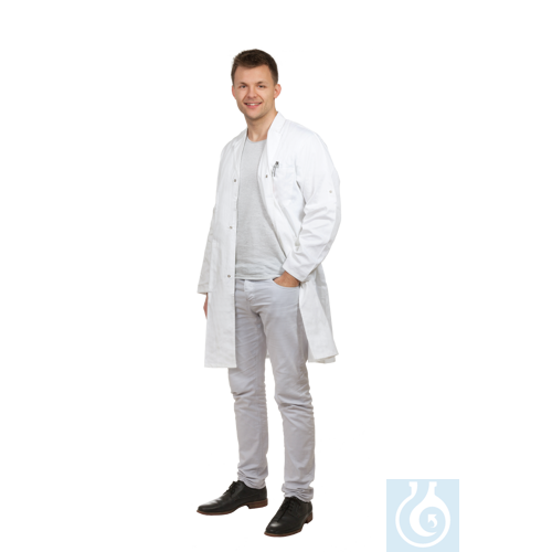 neoLab&reg; lab coat for men, narrow cut, cotto...