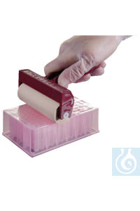neoLab&reg; microtiterplaat afdichtingsrol Rubberen roller met stevig handvat...