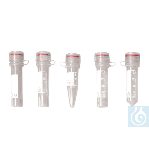 neoChoice NeoScrew-Microtubes 2,0 ml konisch, steril grad., Kappe+Lasche, 10x50 