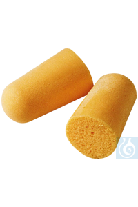 neoLab® ear plugs yellow, PU foam, 10 pair/pack