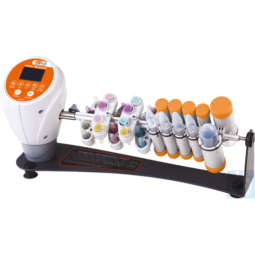 sunlab® Rotator "Digi Mixer" mit Kombirack (1.5, 5, 15, 50 ml); Modell SU 1801