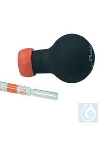 neoLab® Howorka-Pipettierball 20 ml, autoklavierbar Universell einsetzbares Labor-Hilfsgerät ....