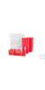neoLab® Reagenzglasgestelle für Autosampler, rot, 4 x 10 Loch für Röhrchen mit 2 Stapelbare...