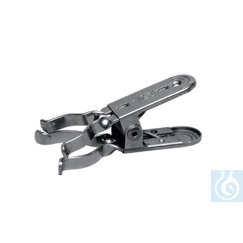 neoLab&reg; Gabelklemme Edelstahl, fuer Kegel-N...
