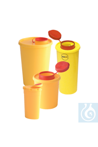neoLab® Kanülen-Abfallbox 2000 ml Sichere, hermetisch abgeschlossene...