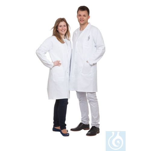 neoLab&reg; Labormantel Herren, BW, Reverskrage...