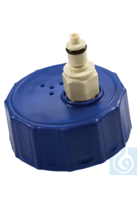 neoChoice Schraubverschluss GL45 aus HDPE mit Olive, 6,5 mm Ø