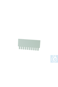 neoLab® toebehoren voor 7-0141: kam 1,5 mm, 8 tanden, 7,1 mm breed, vol. 135 µl Kammen voor...
