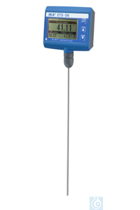 ETS-D6 Thermomètre de contact électronique avec 3 modes de fonctionnement brevetés d'IKA®   -...