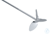 R 1385 Propeller stirrer, 3-bladed Flow-efficient design. For drawing the material to be mixed...
