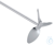 R 1388 Propeller stirrer, 3-bladed Flow-efficient design. For drawing the material to be mixed...