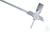 R 2302 Propeller stirrer, 4-bladed Standard stirring element. For drawing the material to be...