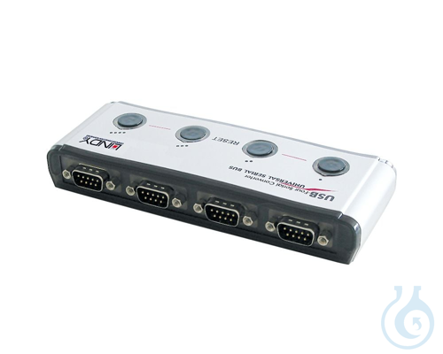 USB SER 4, USB-Serial Konverter 4 Ports