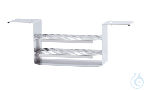 Tube rack, 13mm, S, stainless, Edelstahlrack fu...