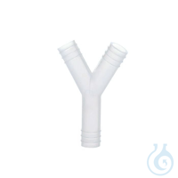 Y-slangkoppeling 8 mm spruitstuk, PP, max. 135&deg;C Y-slang aansluiting voor het...