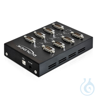 USB SER 8 USB-Serieel omvormer 8 poorten 
Met de USB-Serieel converter kunnen...