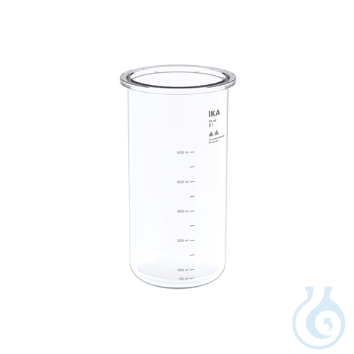 HA.gv.sw.5, Glasgefaess einwandig, fuer 5 l