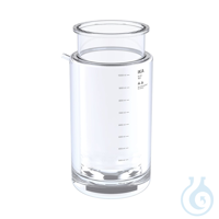 HA.gv.dw.10, Glass vessel, double-wall, for 10 l HA.gv.dw.10, Glass vessel,...