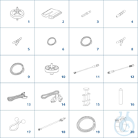 HA.cab.dw, Cable and tube set, for double-wall vessel HA.cab.dw, Cable and...