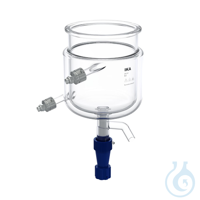 LR 5000.2, Glass reactor vessel, dbl-walled, bot.drain, 5000 ml LR 5000.2,...
