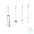 SP set-1 
De standaard spindelset SP set-1 bevat vier spindels (SP1, SP2,...