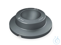 H 135.20 Zuigerhouder 100 ml zonder handvat Voor flessen met ronde...