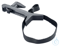 RH 3 Strap clamp For securing vessels against walls or for synchronized rotation during stirring...