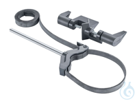 RH 5 Strap clampFor securing vessels against walls or for synchronized rotation during stirring...