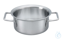 H 1000 Pot en acier inoxydable Pot, acier inoxydable, 1 l, 
Ø intérieur : 160 mm 
hauteur : 79...