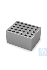 DB 1.1 Einzelblock Verwendet für PCR-Reaktionsgefäße (0,5 ml) 
Durchmesser Bohrungen: Ø 7,9 mm...