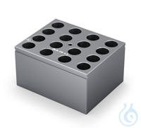DB 4.3 Single block for Round bottom tubes (12 / 13 mm), Pore size 13,9 mm,...
