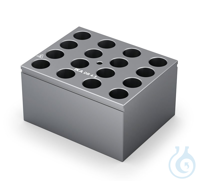 DB 4.3 Single block for Round bottom tubes (12 / 13 mm), Pore size 13,9 mm, Depth 48,4 mm 
 