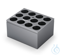 DB 4.9 Single block for Round bottom tubes (17 / 18 mm), Pore size 19,1 mm,...