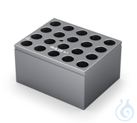 DB 5.1 Single block for 12 mm vials, Pore size 12,7 mm, Depth 30,0 mm 
 