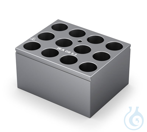 DB 5.3 Single block for 17 mm vials, Pore size ...