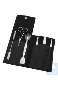 Dissecting set in plastic, 6 pcs.