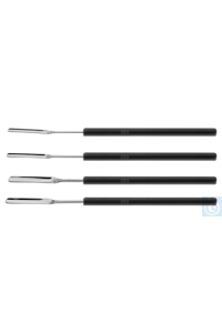 Mikrospatel-Set 4-teilig, Plastikgriff