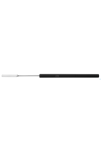 Mikro-Pulverspatel, 150mm, 4mm Spatel, Plastikgriff