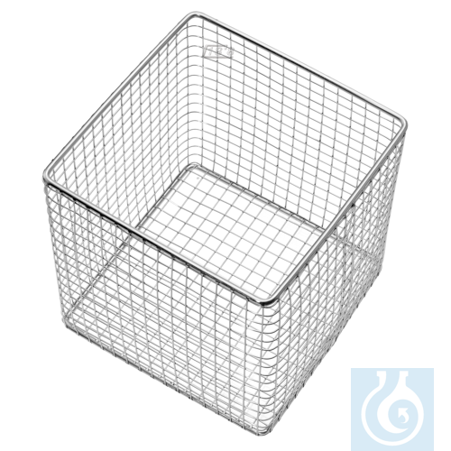 Wire basket, 200 x 200 x 70 mm
