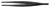 Pinzette PTFE-beschichtet, stumpf 105mm