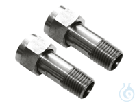 2 Adapters M16x1 female to NPT 1/4" male 2 Adapters M16x1 female to NPT 1/4"...