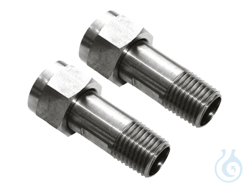 2 Adapters M16x1 female to NPT 1/4&quot; male