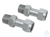 2 Adapter M16x1 binnen naar NPT 3/8" buiten 2 Adapter M16x1 binnen naar NPT...