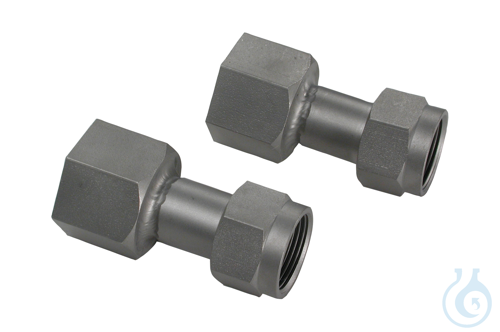 2 Adapters M16x1 female to NPT 3/8&quot; female