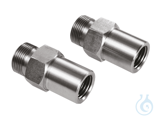 2 Adapters M16x1 male to NPT 1/4&quot; female