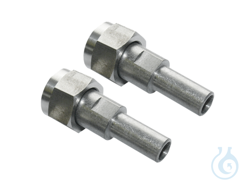 2 Adapters M16x1 female to tube 3/8&quot; male