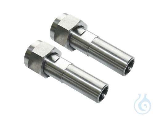 2 Adapters M16x1 female to tube 1/2&quot; male