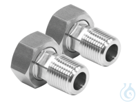 2 Adapters G 3/4" female to NPT 1/2" male 2 Adapters G 3/4" female to NPT...