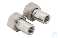 2 Adapters M24x1.5 female to NPT 1/4" female 2 Adapters M24x1.5 female to NPT...